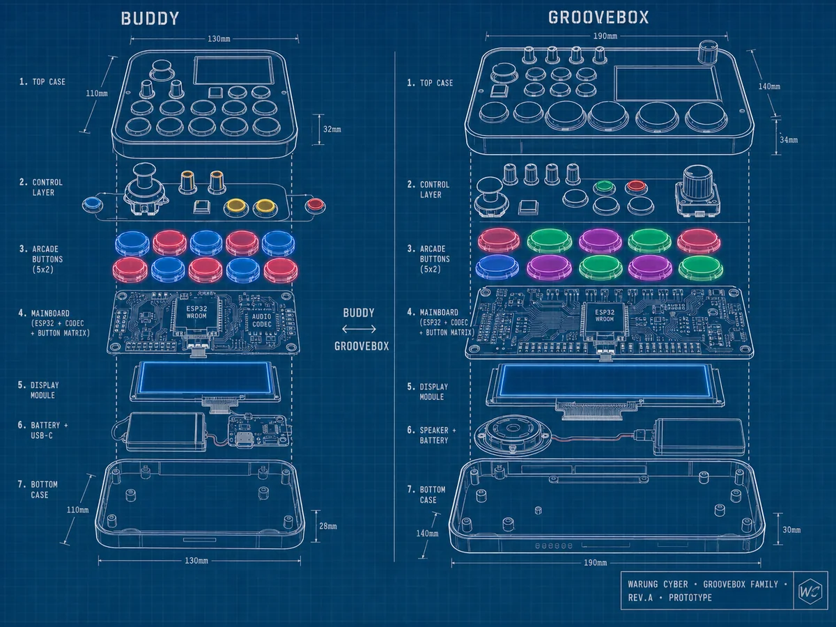 ESP32 Groovebox blueprint