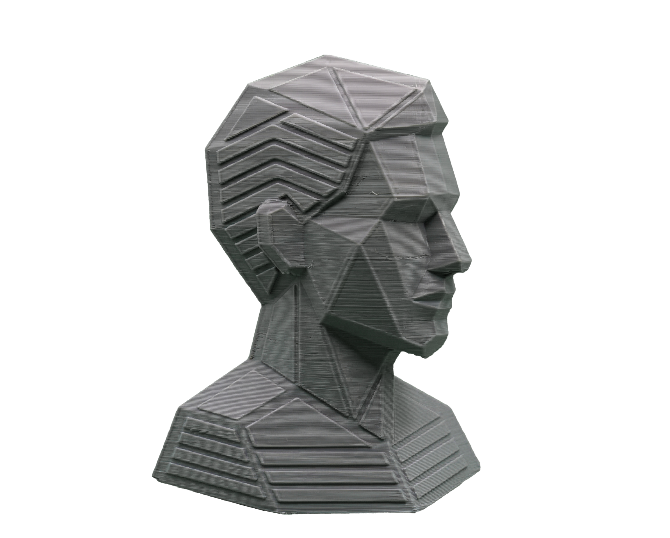 Stone color figurine